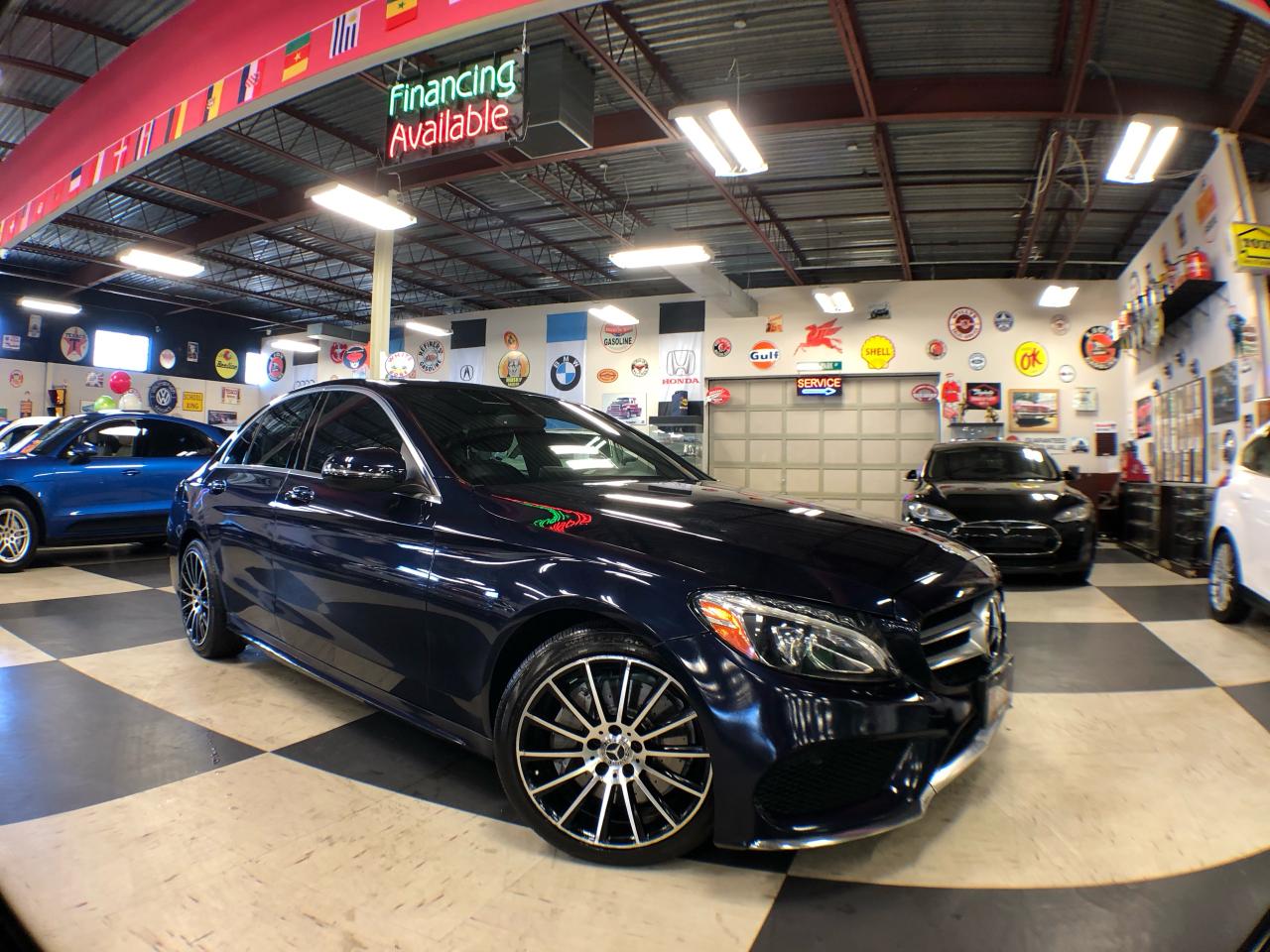 2017 Mercedes-Benz C-Class C 300 AMG PKG 4MATIC LEATHER PAN/ROOF NAVI CAMERA