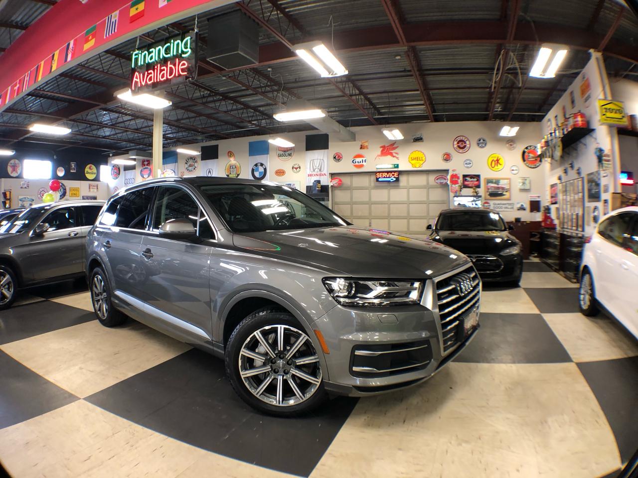 2017 Audi Q7 PROGRESSIV AWD 7 PASS NAVI LEATHER PAN/ROOF B/SPOT