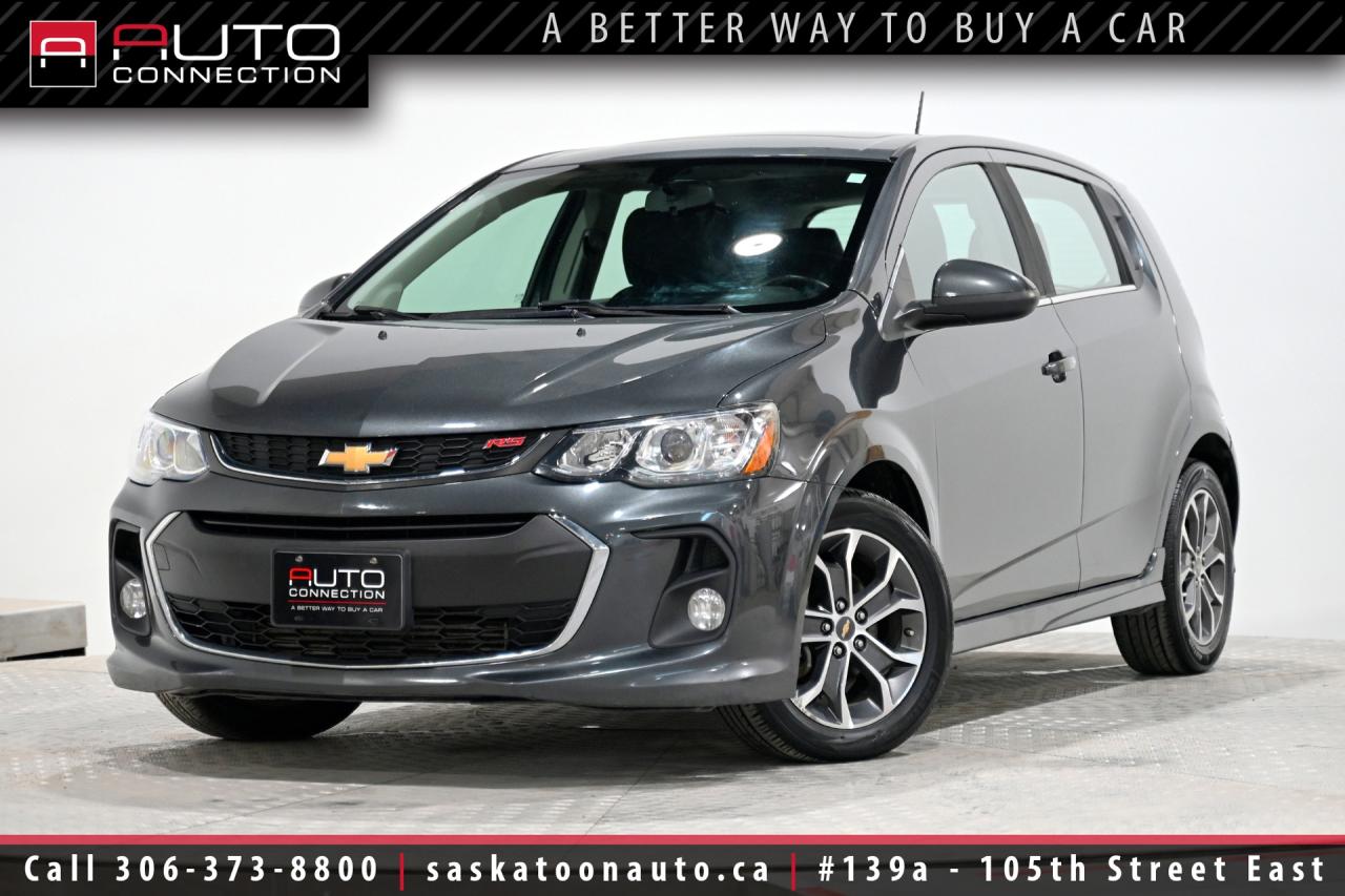 Used 2017 Chevrolet Sonic LT RS - HATCHBACK - 1.4L TURBO - TRUE NORTH EDITION - CARPLAY for sale in Saskatoon, SK