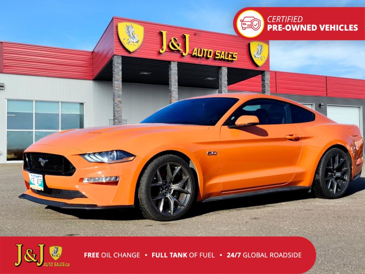 Used 2020 Ford Mustang GT Premium for sale in Brandon, MB