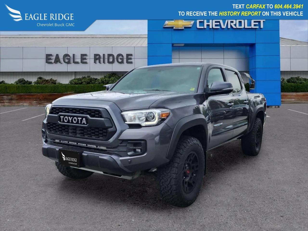 Used 2017 Toyota Tacoma Power door mirrors, Power steering, Power windows, Rear step bumper, Remote keyless entry, Steering wheel mounted audio controls, Turn signal indicator mirrors for sale in Coquitlam, BC
