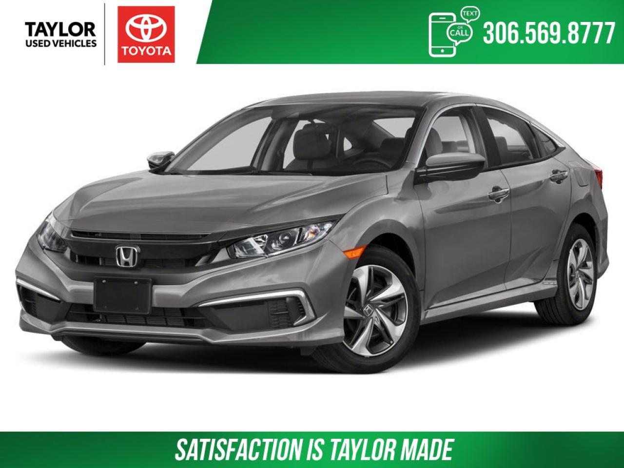 Used 2020 Honda Civic LX for sale in Regina, SK