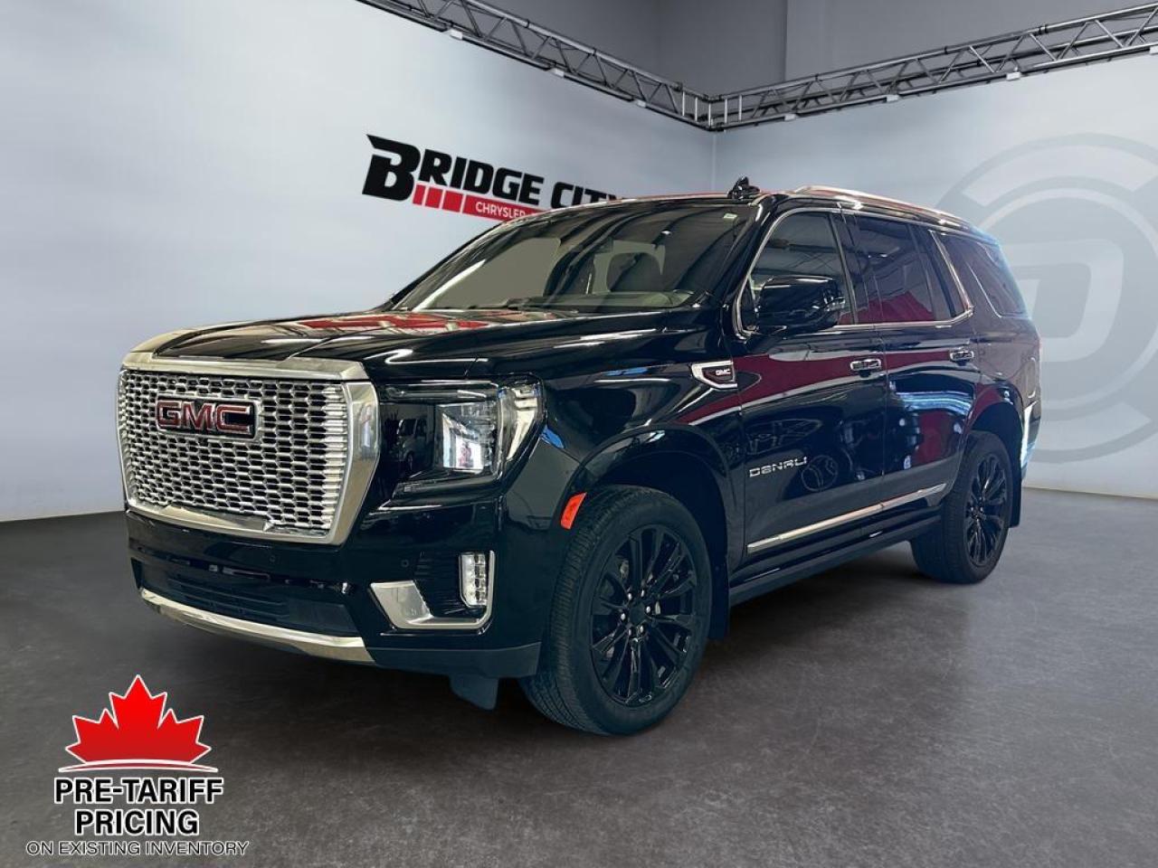 Used 2022 GMC Yukon Denali 6.2L V8 - Leather - Navigation - Remote Start - Heads Up Display - 4x4 - Local Trade! for sale in Lethbridge, AB