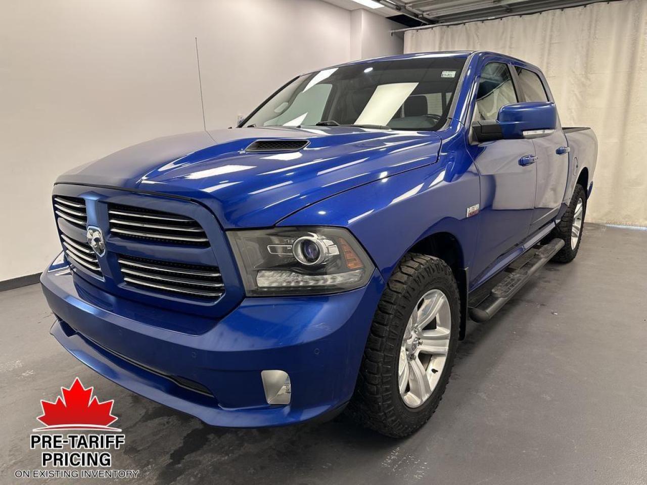 Used 2016 RAM 1500 Sport Leather - 3.92 Rear Towing - Sunroof - Navigation - Alpine Sound - Remote Start - Side Steps for sale in Lethbridge, AB