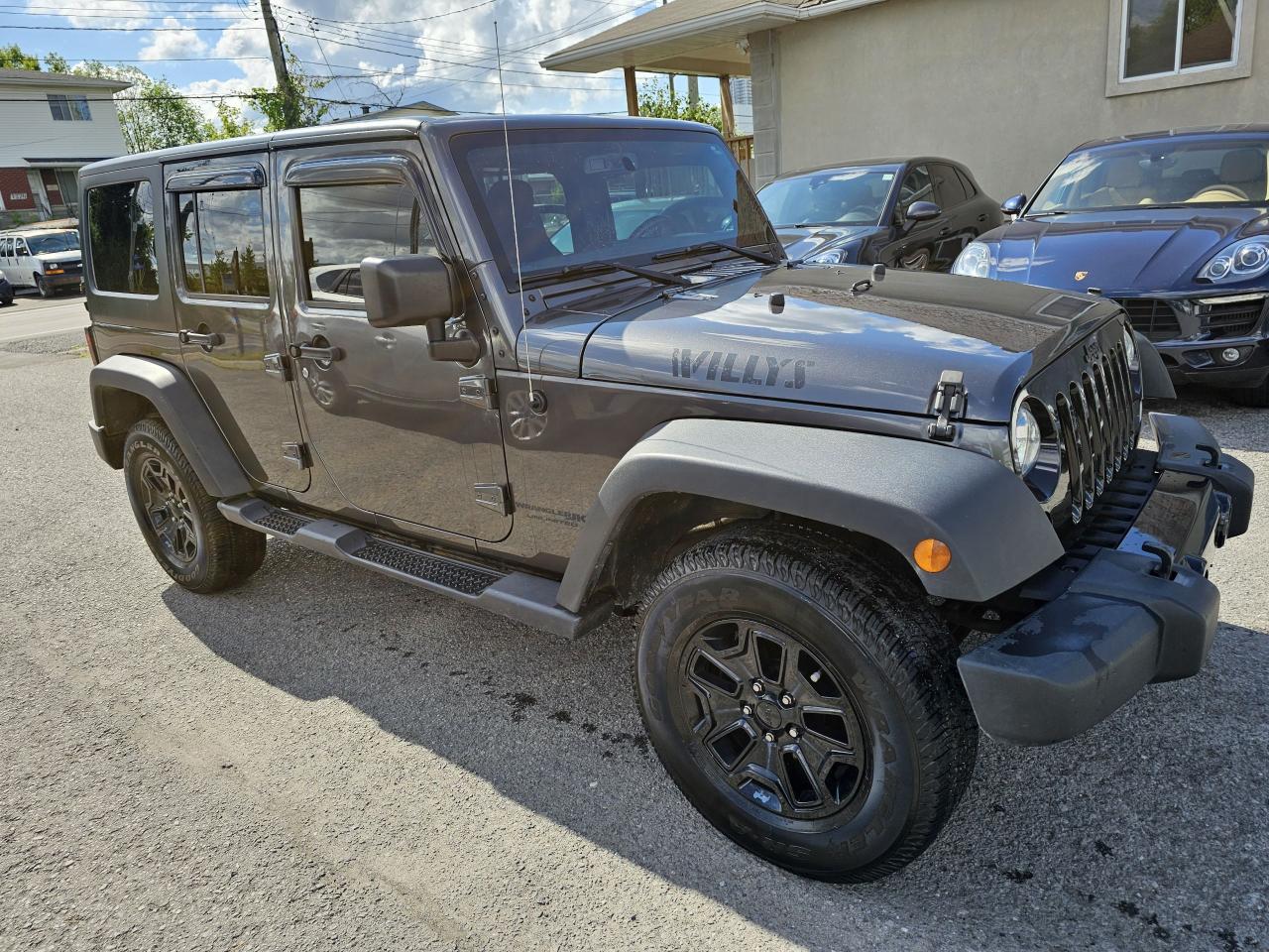 2018 Jeep Wrangler Willys Wheeler 4x4, Auto/A/C/Power Group/Certified - Photo #3