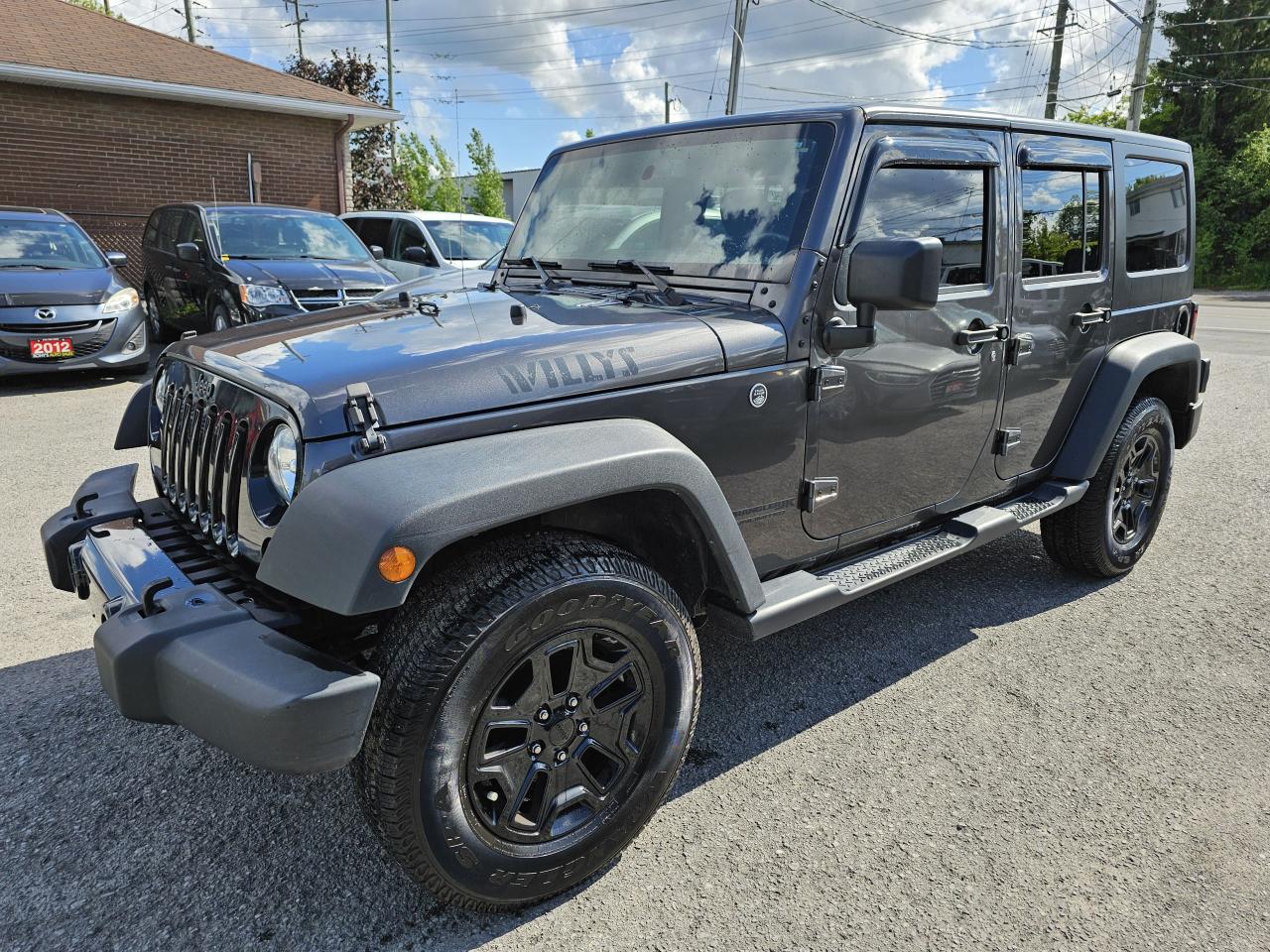 Used 2018 Jeep Wrangler Willys Wheeler 4x4, Auto/A/C/Power Group/Certified for sale in Ottawa, ON