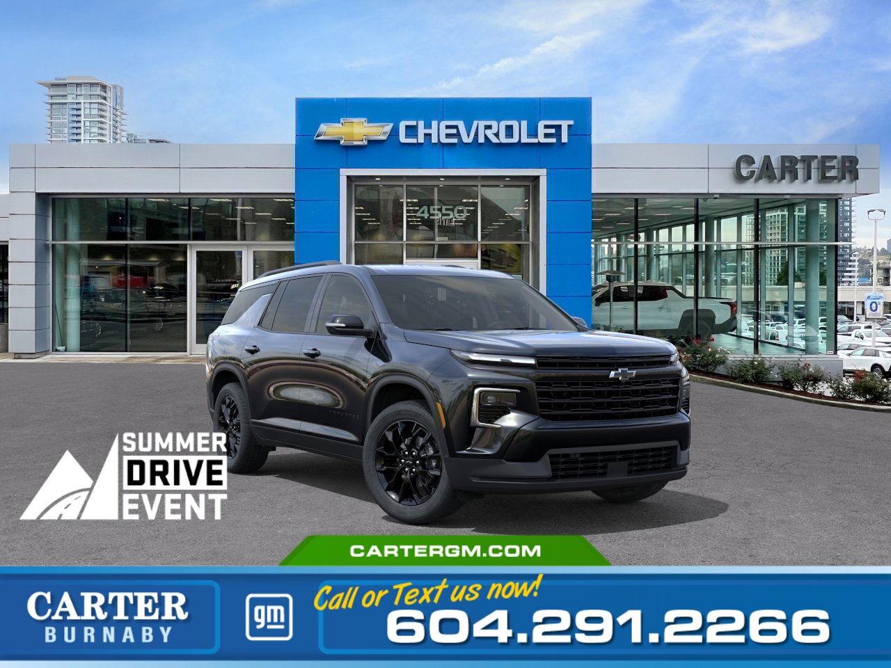 New 2025 Chevrolet Traverse  for sale in Burnaby, BC