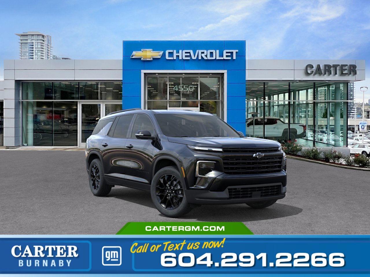 New 2025 Chevrolet Traverse  for sale in Burnaby, BC