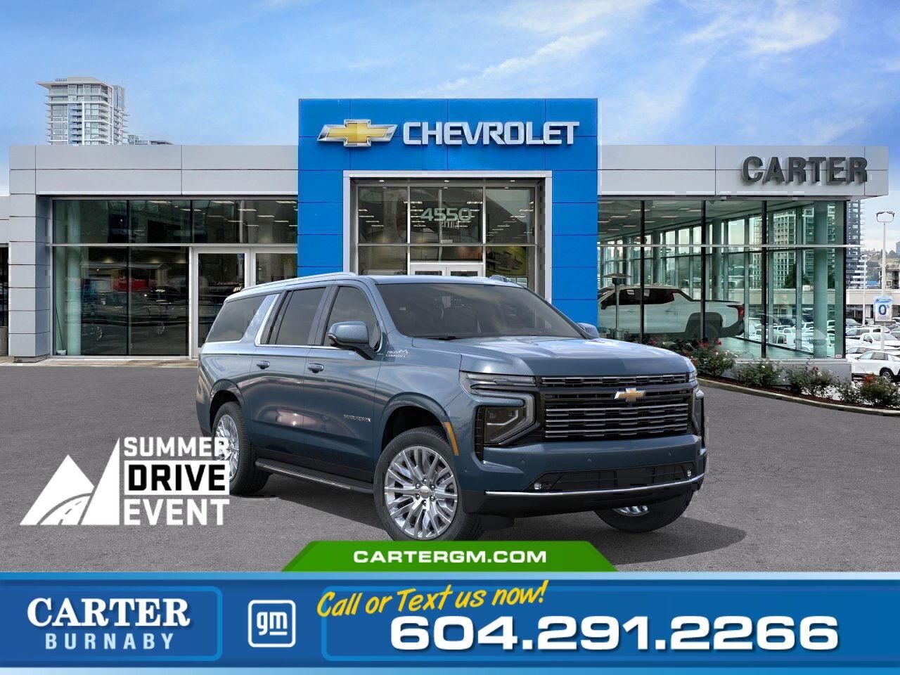 New 2025 Chevrolet Suburban  for sale in Burnaby, BC