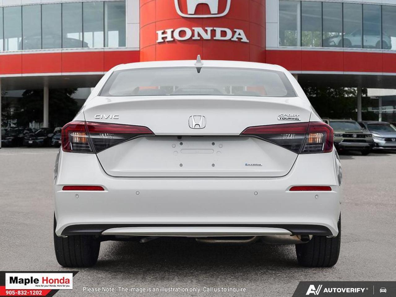 2026 Honda Civic Sedan 4d Spt Tour Hy used Photo4