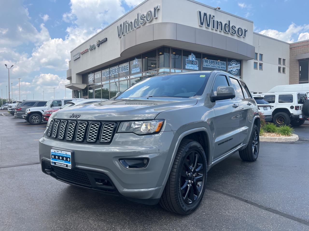 Used 2021 Jeep Grand Cherokee HTD SEATS & WHEEL / RMT START / 20 BLACK WHEELS for sale in Windsor, ON