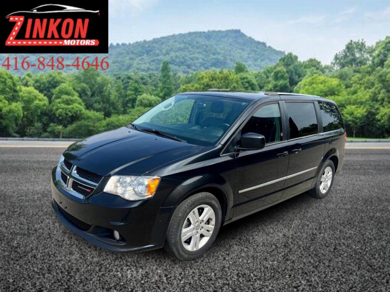 Used 2016 Dodge Grand Caravan CREW PLUS |ONE OWNER | CLEAN CARFAX | HEATED SEATS & STEERING | LEATHER | NAVI| REMOTE STARTER | BACK-UP CAM | for sale in Pickering, ON
