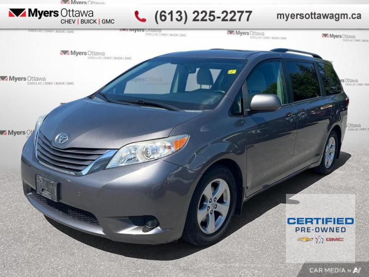 Used 2016 Toyota Sienna LE  LE, SIERRA, 8 SEATER, REAR CAMERA, CERTIFIED for sale in Ottawa, ON