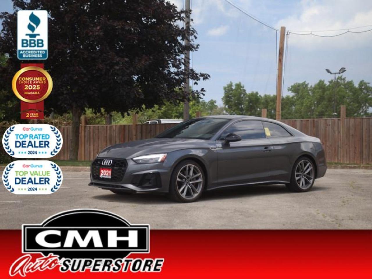 Used 2021 Audi A5 Coupe Technik 2.0 TFSI quattro for sale in St. Catharines, ON