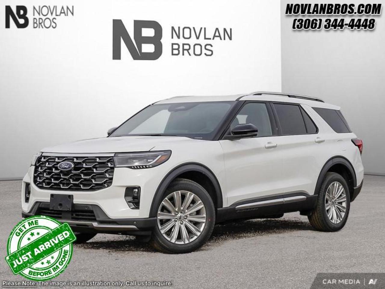 New 2025 Ford Explorer Platinum  - Sunroof -  Cooled Seats for sale in Paradise Hill, SK