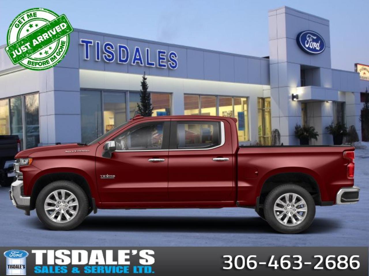 Used 2020 Chevrolet Silverado 1500 LTZ  - Leather Seats for sale in Kindersley, SK