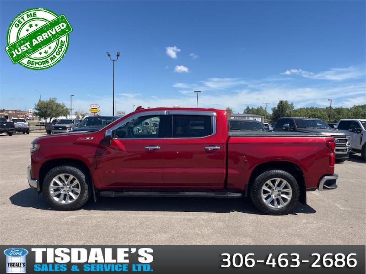 Used 2020 Chevrolet Silverado 1500 LTZ  - Leather Seats for sale in Kindersley, SK