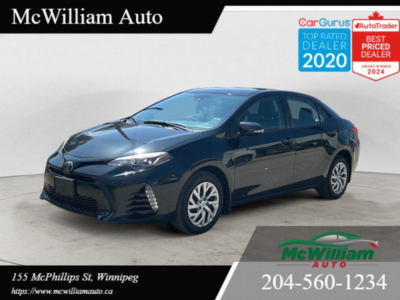 Used 2017 Toyota Corolla SE |BACK UP CAM|HTD SEATS|BLUETOOTH| for sale in Winnipeg, MB