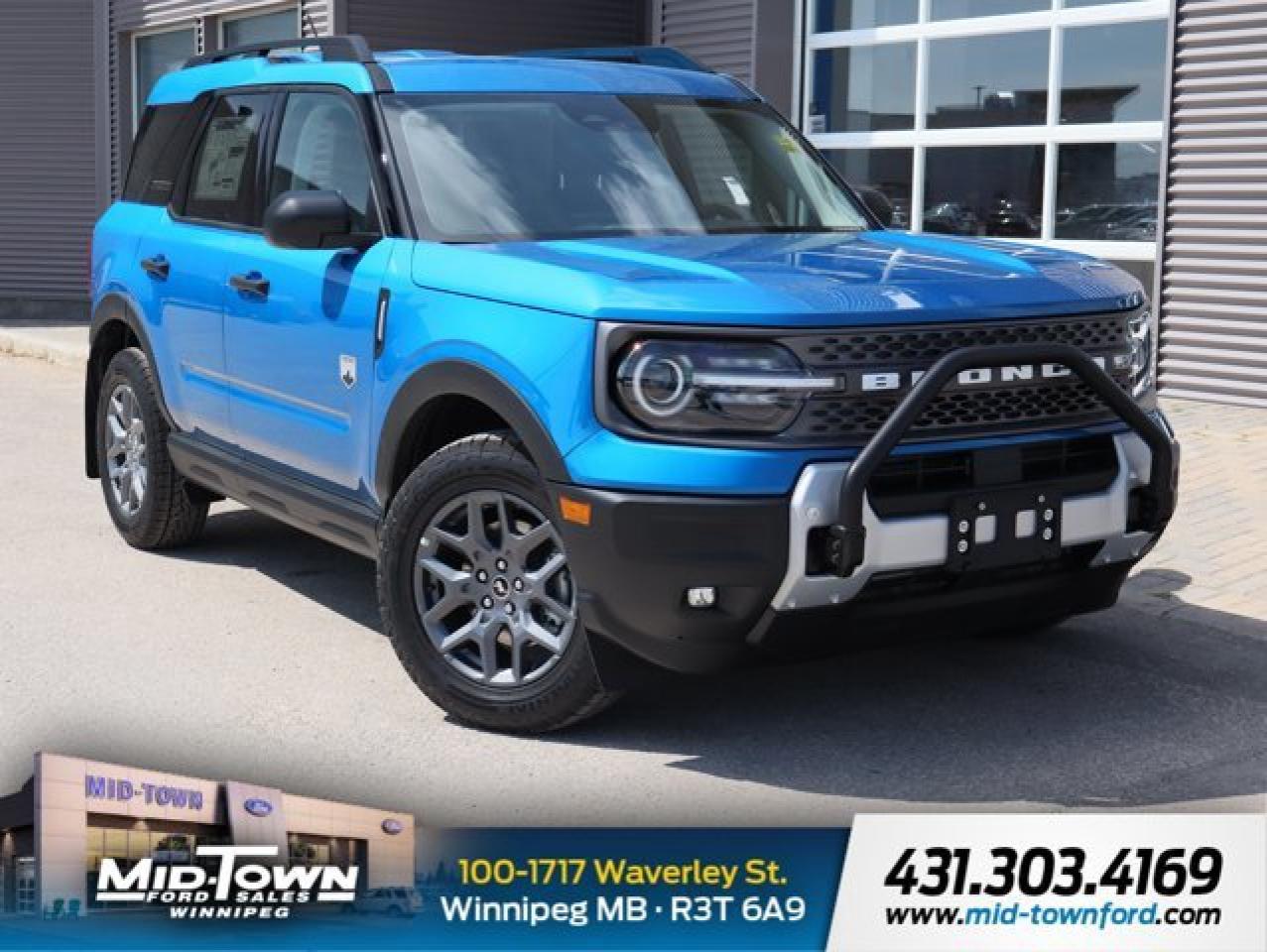 New 2025 Ford Bronco Sport Big Bend | Molle Strap System | Intelligent Acess for sale in Winnipeg, MB