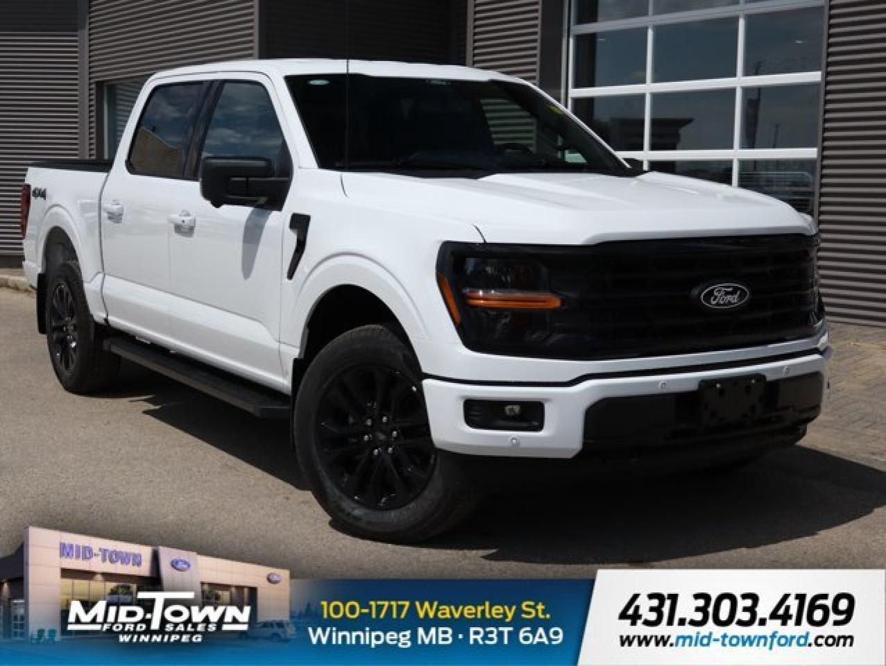 New 2025 Ford F-150 XLT | 360 Camera | Black Appearance Pack for sale in Winnipeg, MB