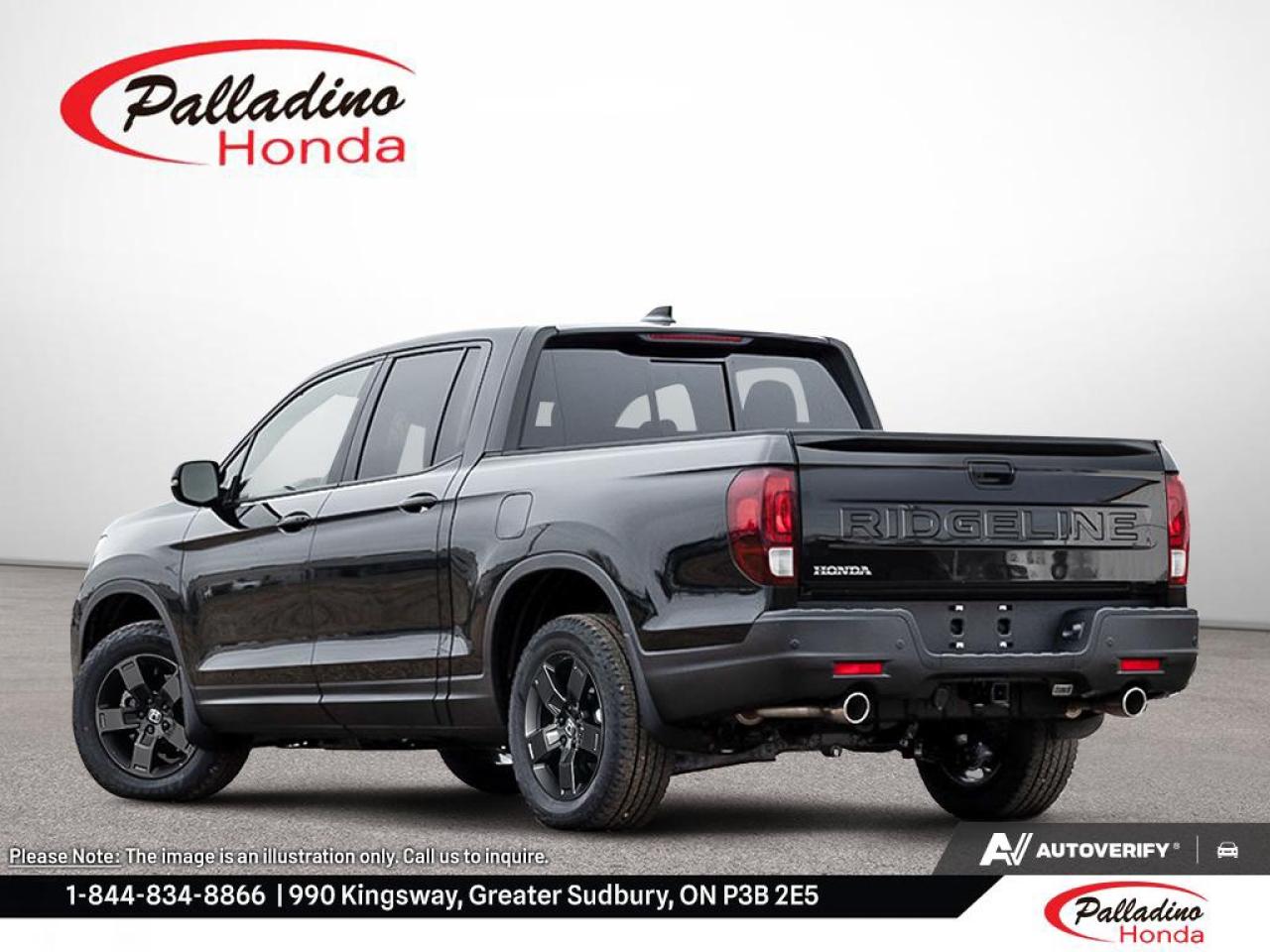 2025 Honda Ridgeline Black Edition Photo3