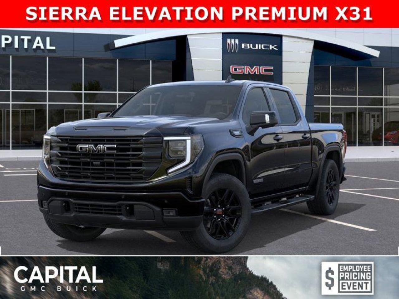 New 2025 GMC Sierra 1500 Crew Cab Elevation for sale in Edmonton, AB