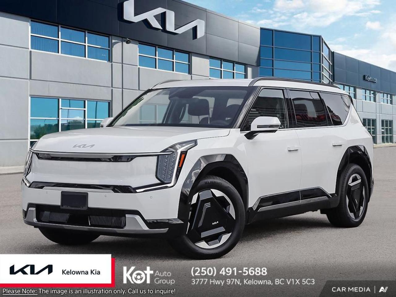 New 2026 Kia EV9 Land w/Premium Package for sale in Kelowna, BC