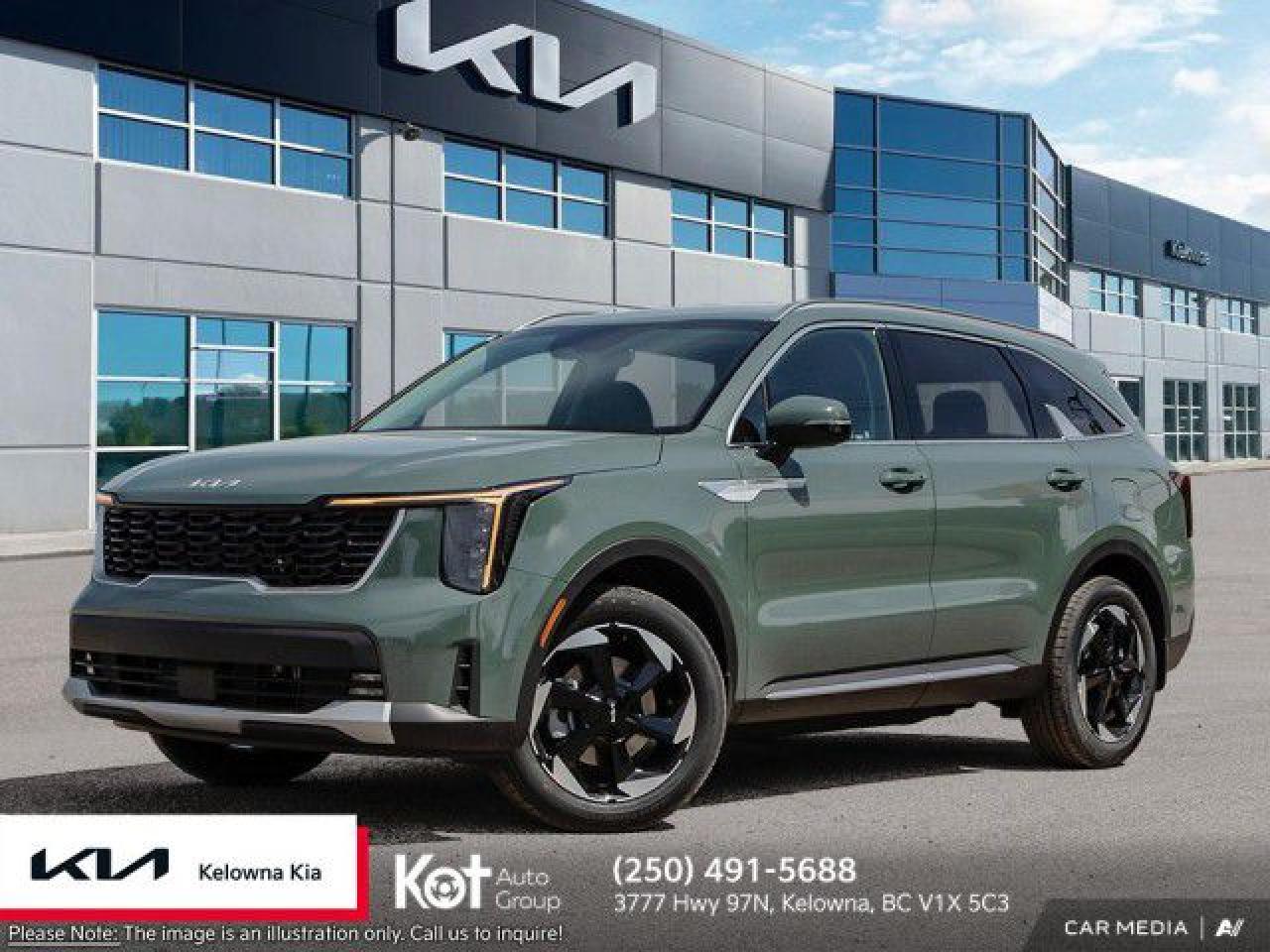 New 2025 Kia Sorento EX for sale in Kelowna, BC