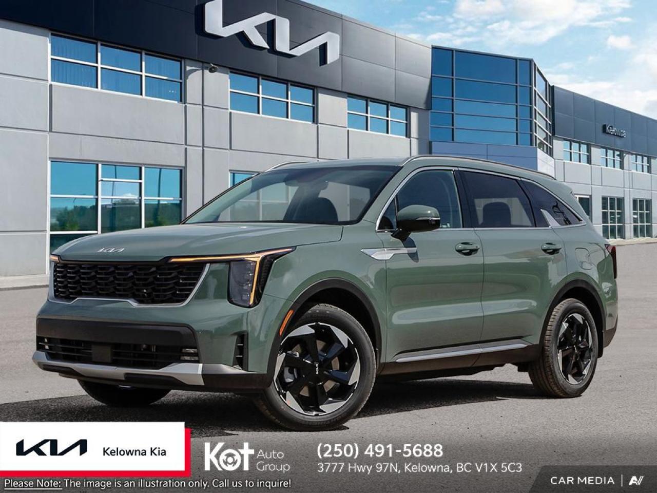 New 2025 Kia Sorento EX for sale in Kelowna, BC