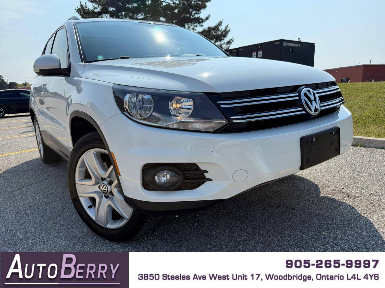 Used 2016 Volkswagen Tiguan 4MOTION 4dr Auto Comfortline for sale in Woodbridge, ON