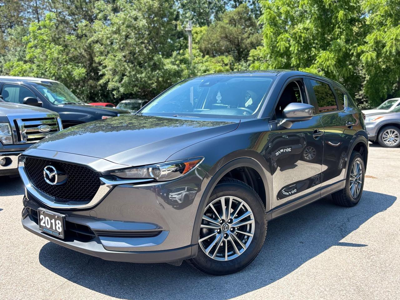 Used 2018 Mazda CX-5 AWD,GS,LEATHER,SUNROOF,NAV,SAFETY+WARRANTY INCLUDE for sale in Richmond Hill, ON