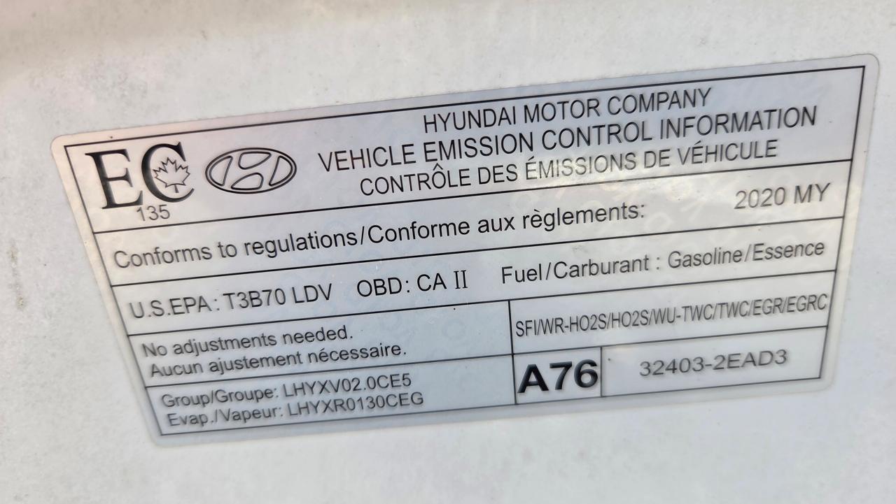 2020 Hyundai Elantra Preferred w/Sun & Safety Package - Photo #27