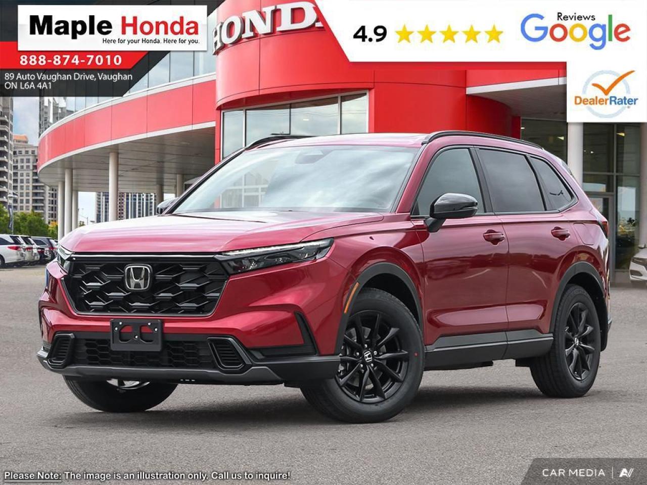 New 2026 Honda CR-V Hybrid CRV SPORT HYB 4WD for sale in Vaughan, ON