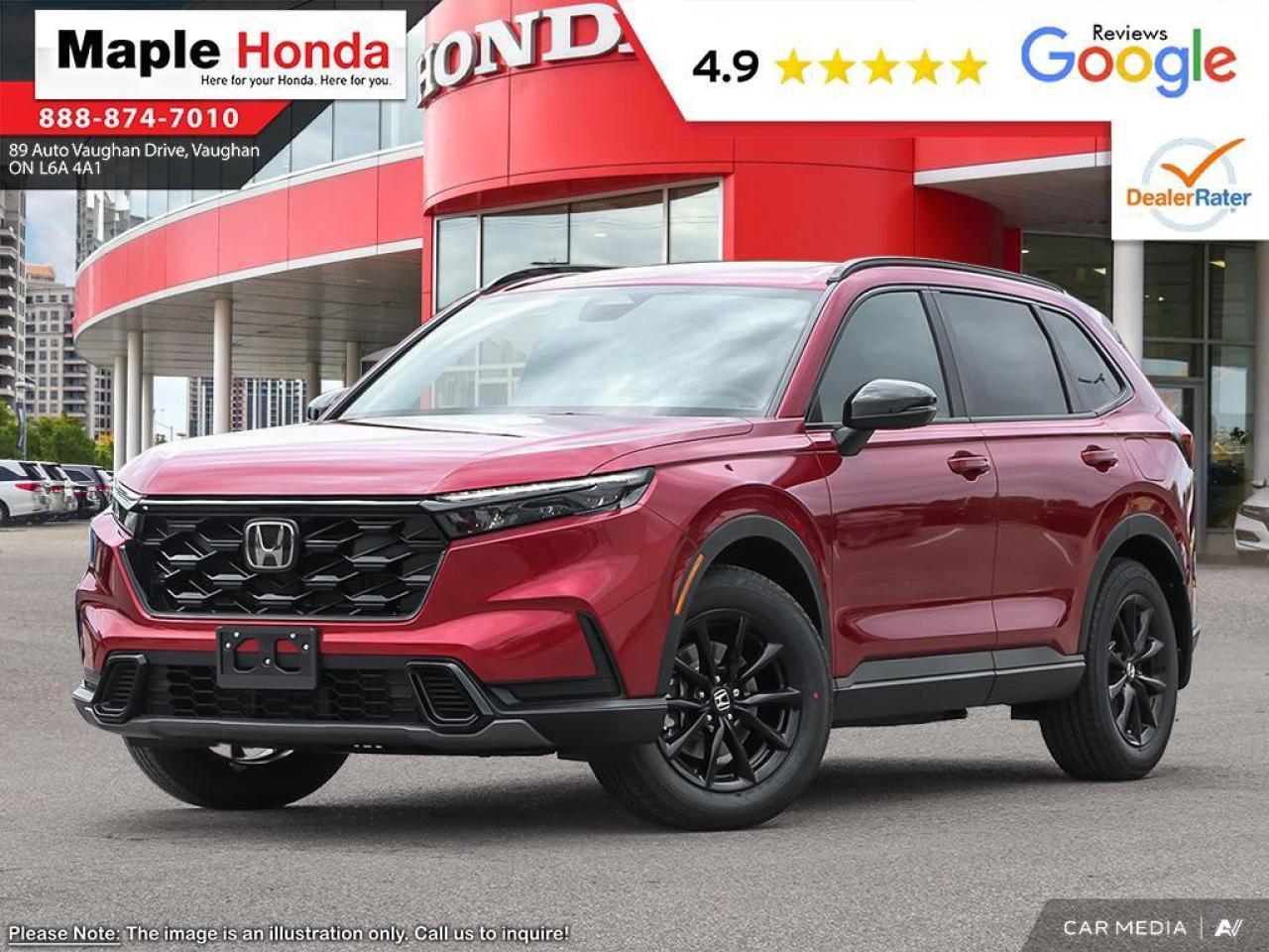 New 2026 Honda CR-V Hybrid CRV SPORT HYB 4WD for sale in Vaughan, ON