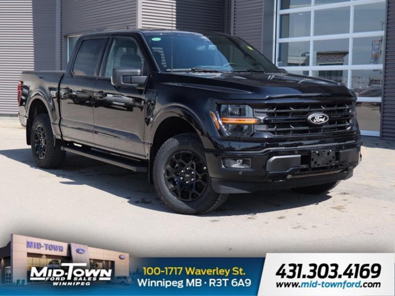 New 2025 Ford F-150 XLT | Dual Zone Climate | LED Side Mirror Spotlights for sale in Winnipeg, MB