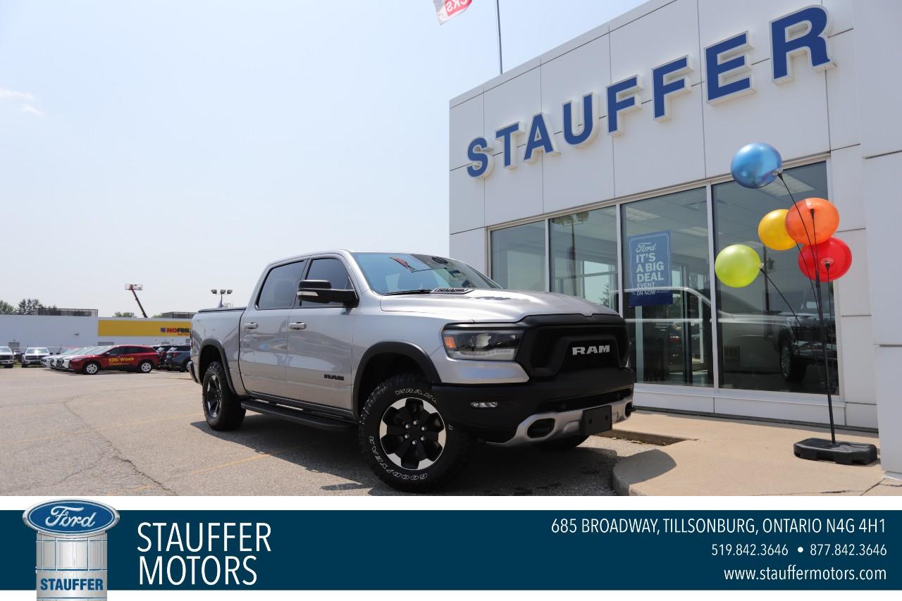Used 2022 RAM 1500 Rebel 4x4 Crew Cab 5'7 Box for sale in Tillsonburg, ON