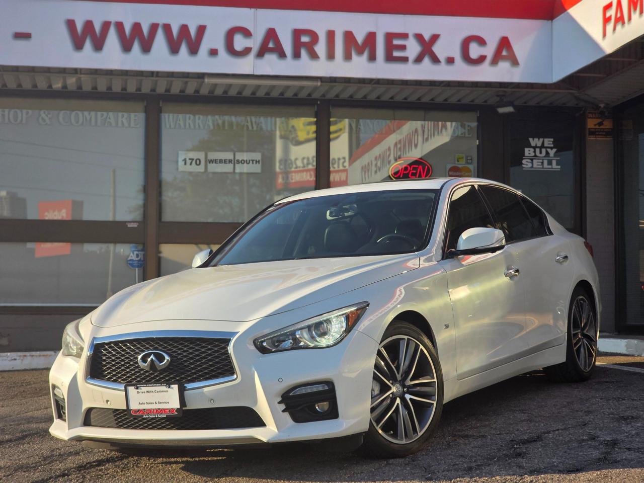 Used 2014 Infiniti Q50 Sport SPORT | LOADED | ACCIDENT FREE | for sale in Waterloo, ON