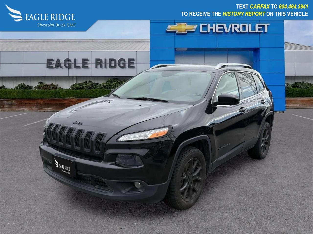 Used 2014 Jeep Cherokee North Cold Weather Group, Comfort/Convenience Group, Delay-off headlights, Driver door bin, Exterior Mirrors w/Heating Element, Front fog lights, Heated Front Seats, Heated Steering Wheel, for sale in Coquitlam, BC