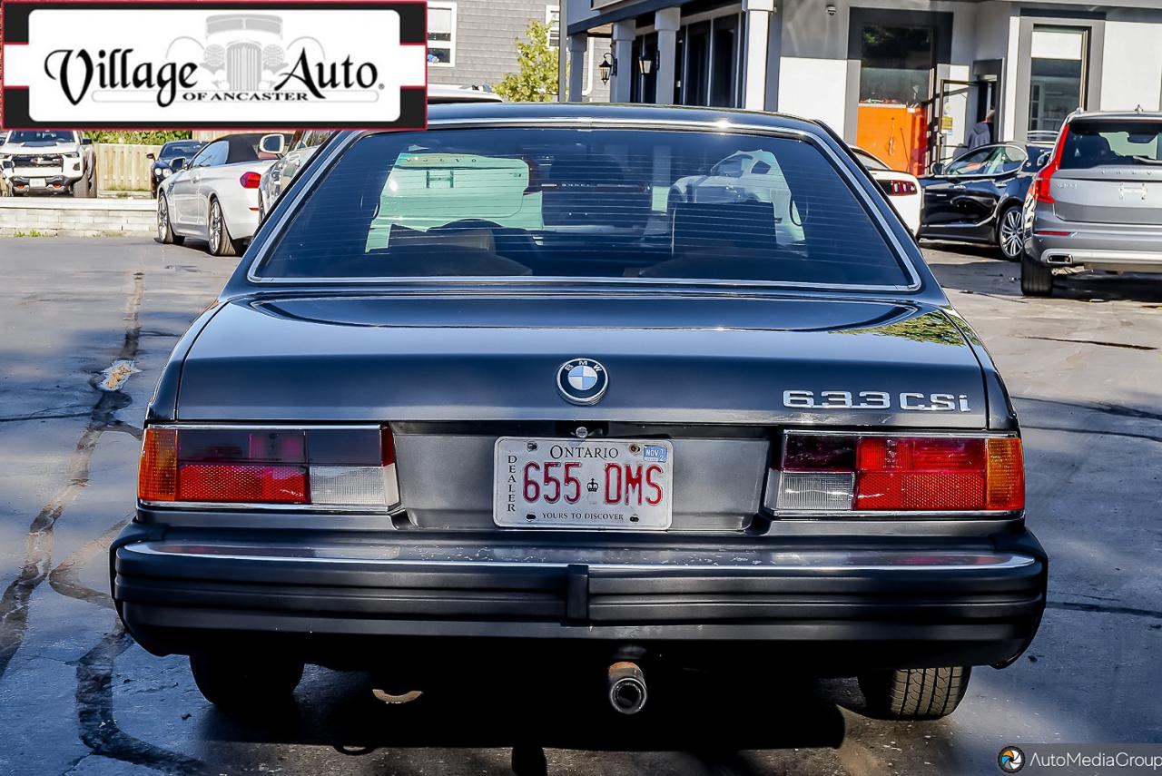 1982 BMW 6 Series 633CSi - Photo #6