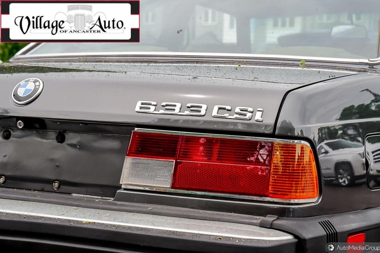 1982 BMW 6 Series 633CSi