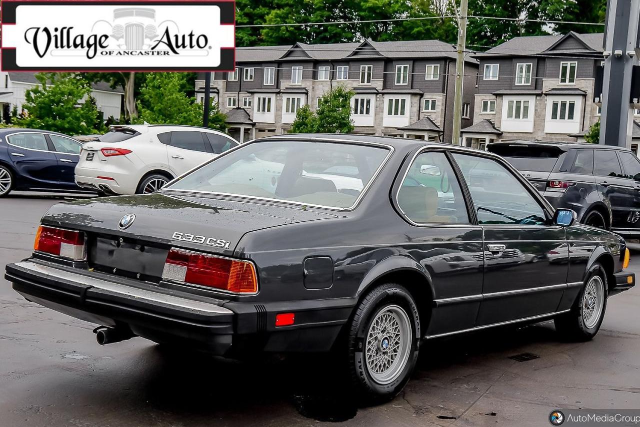 1982 BMW 6 Series 633CSi