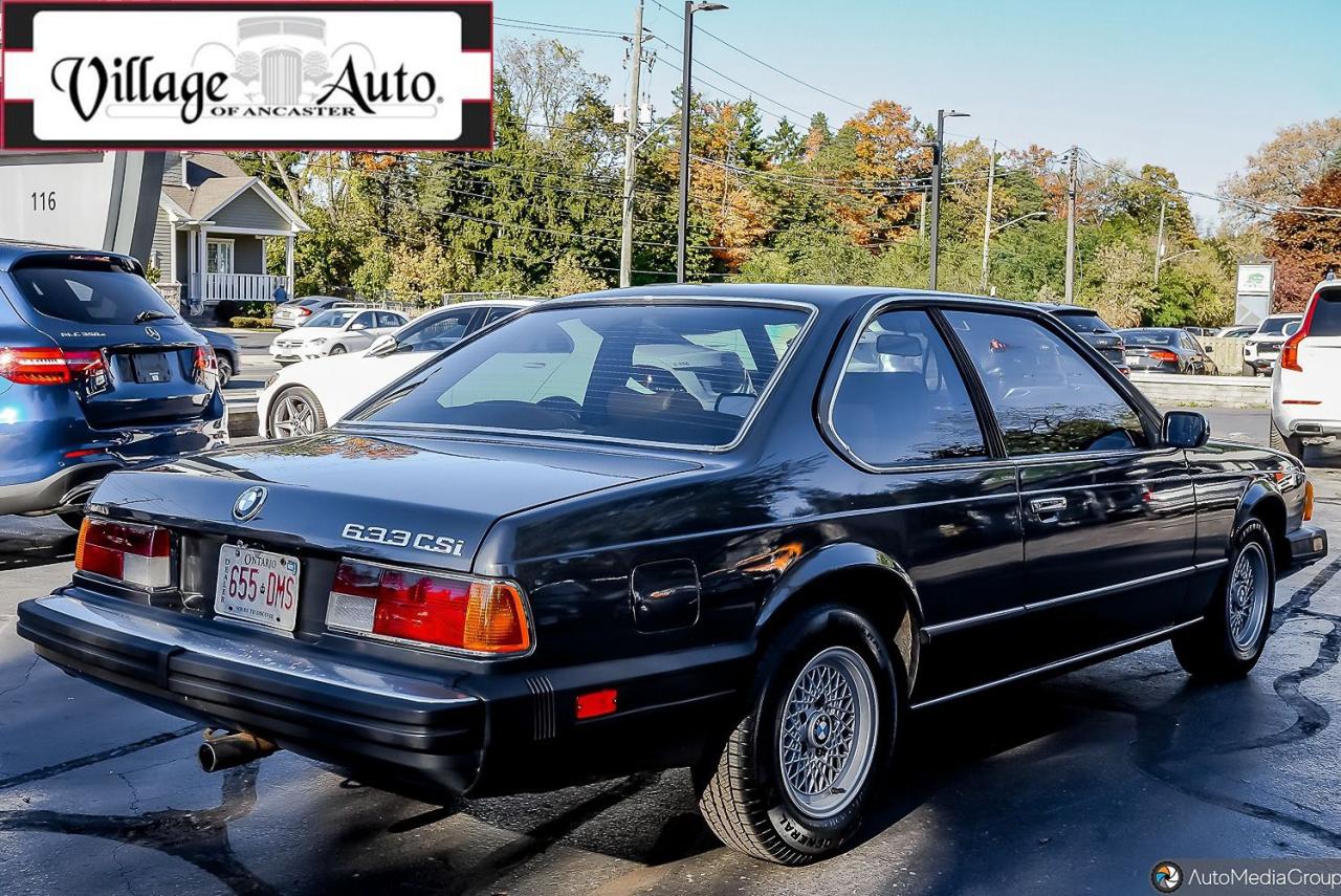 1982 BMW 6 Series 633CSi