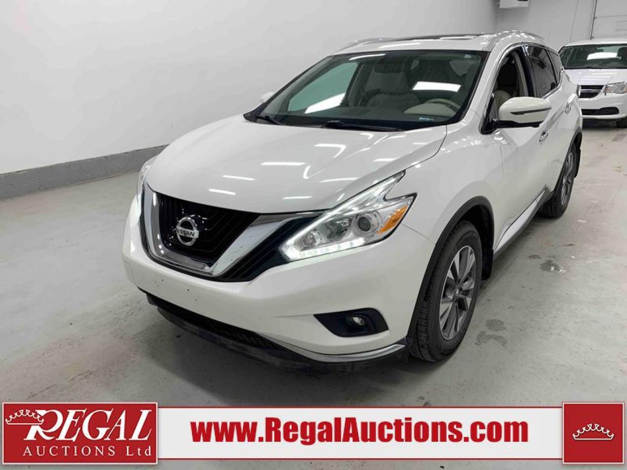 Used 2017 Nissan Murano SL for sale in Calgary, AB