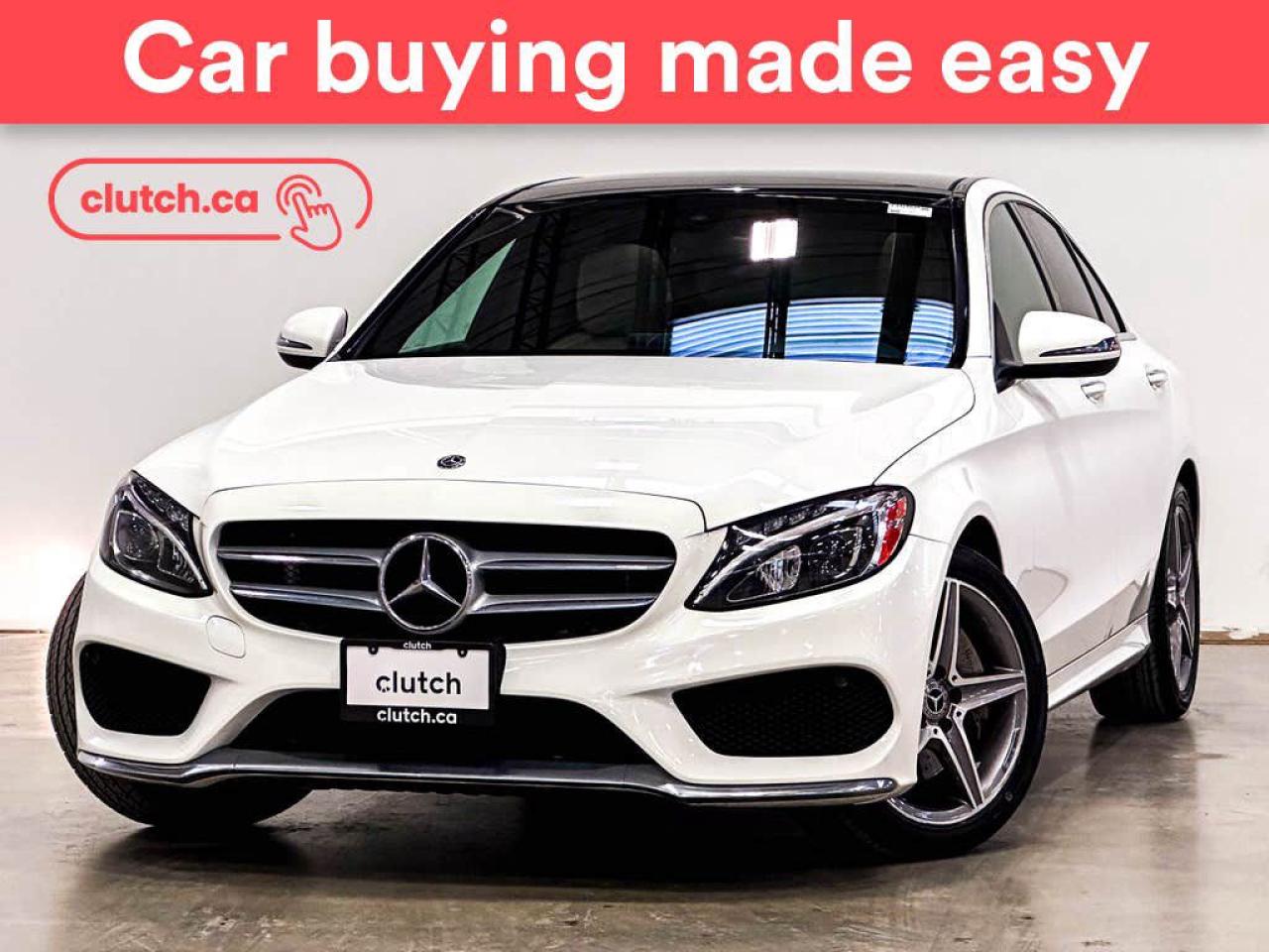 Used 2018 Mercedes-Benz C-Class C 300 4Matic AWD w/ Rearview Cam, Heated Front Seats, Cruise Control for sale in Bedford, NS