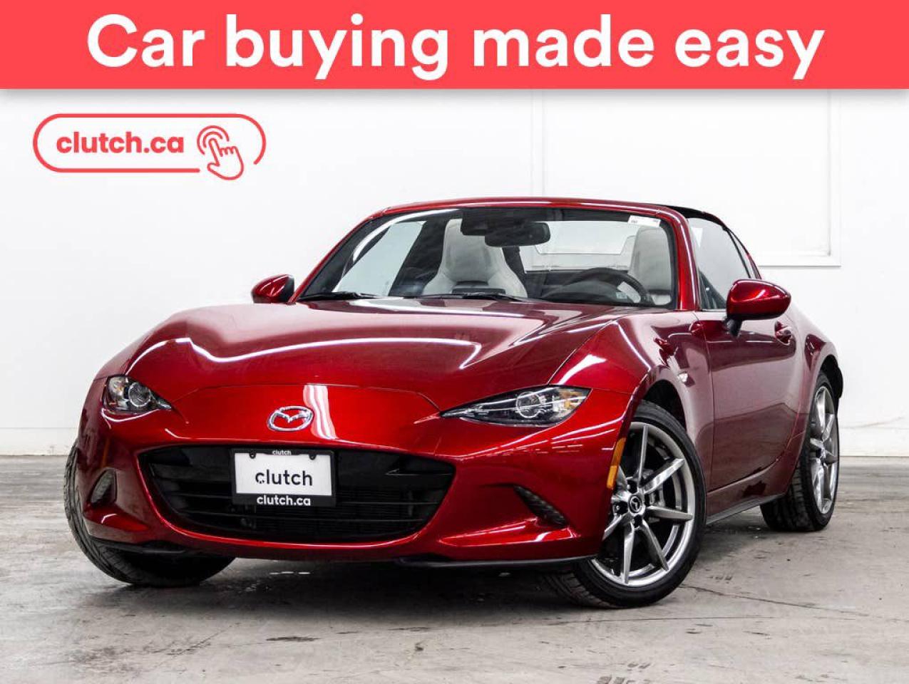Used 2023 Mazda Miata MX-5 RF GT w/ Apple CarPlay & Android Auto, Heated Front Seats, Nav for sale in Toronto, ON