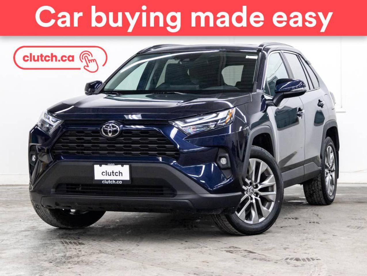 Used 2022 Toyota RAV4 XLE AWD w/ Premium Pkg w/ Apple CarPlay & Android Auto, Power Moonroof, Heated Steering Wheel for sale in Toronto, ON