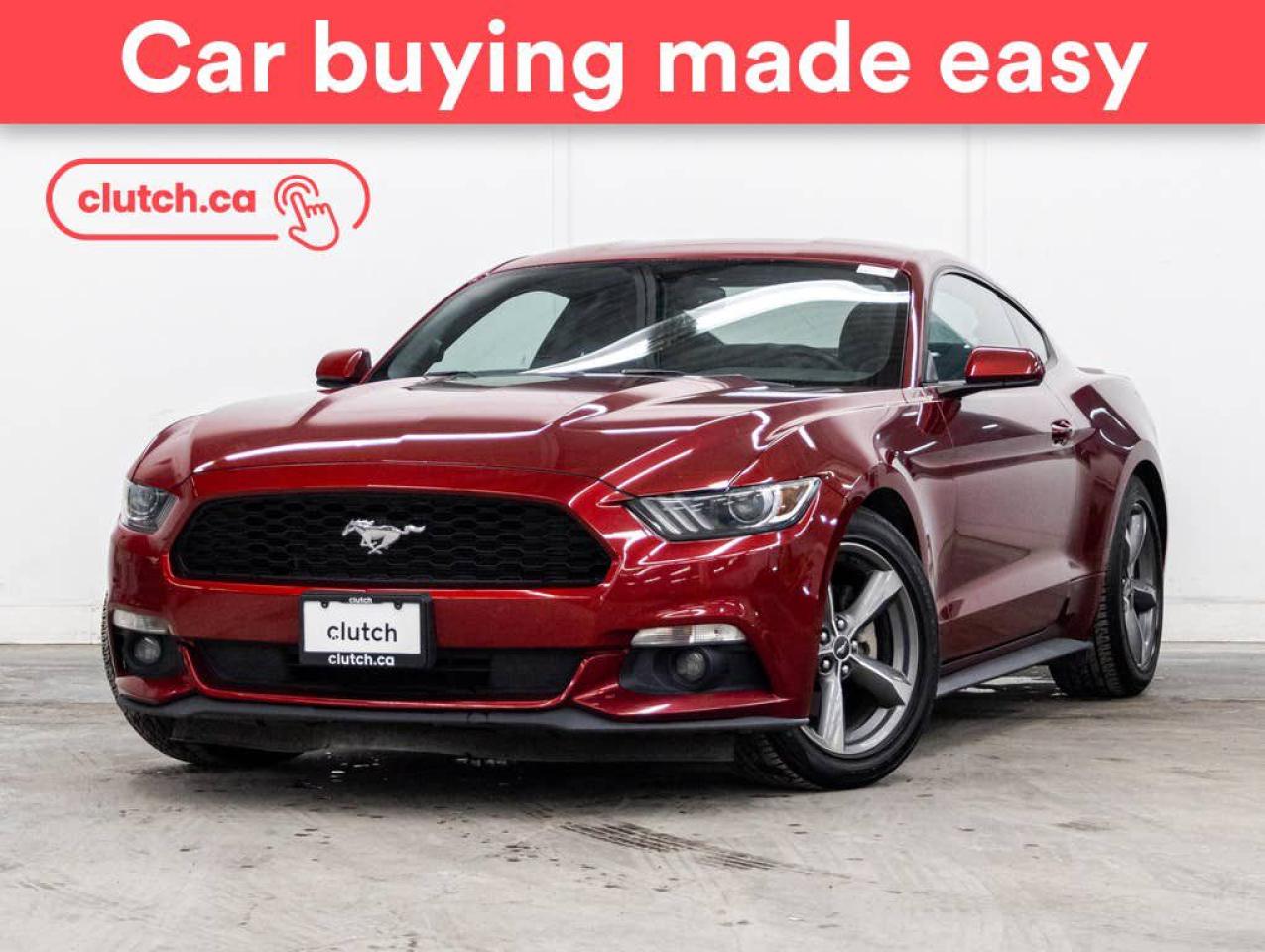 Used 2017 Ford Mustang V6 w/ Rearview Cam, Bluetooth, A/C for sale in Toronto, ON
