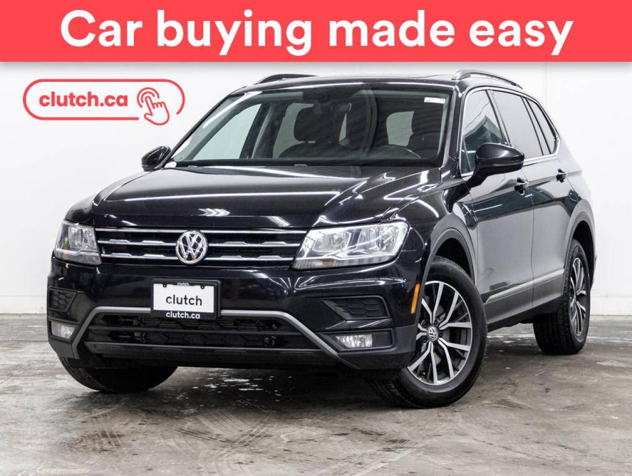 Used 2018 Volkswagen Tiguan Comfortline AWD w/ Discover Media Navigation Pkg w/ Apple CarPlay & Android Auto, Panoramic Moonroof, Nav for sale in Toronto, ON