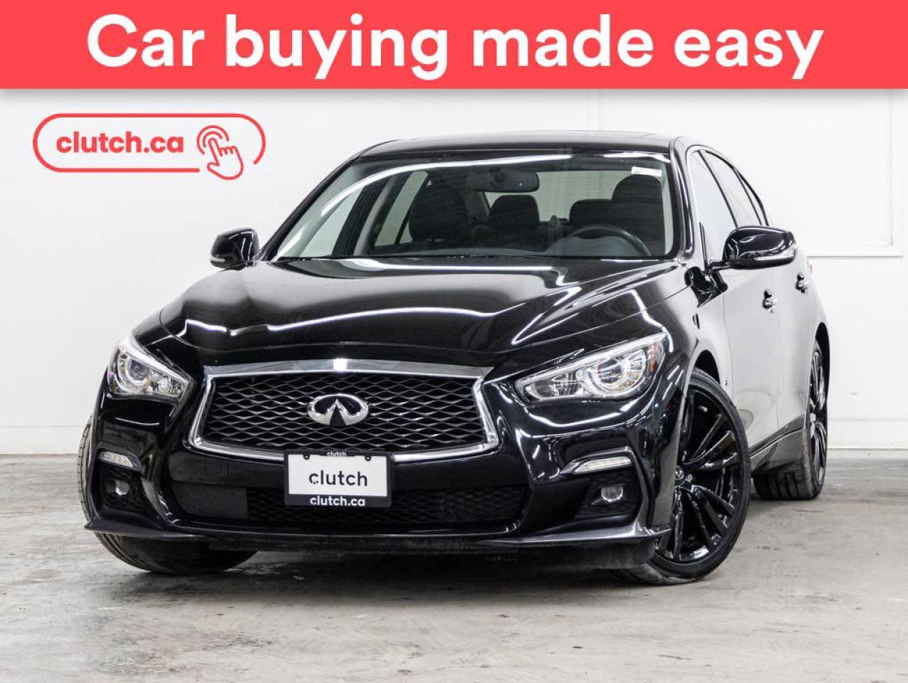Used 2019 Infiniti Q50 3.0t Signature Edition AWD w/ Power Moonroof, Nav, Heated Steering Wheel for sale in Toronto, ON