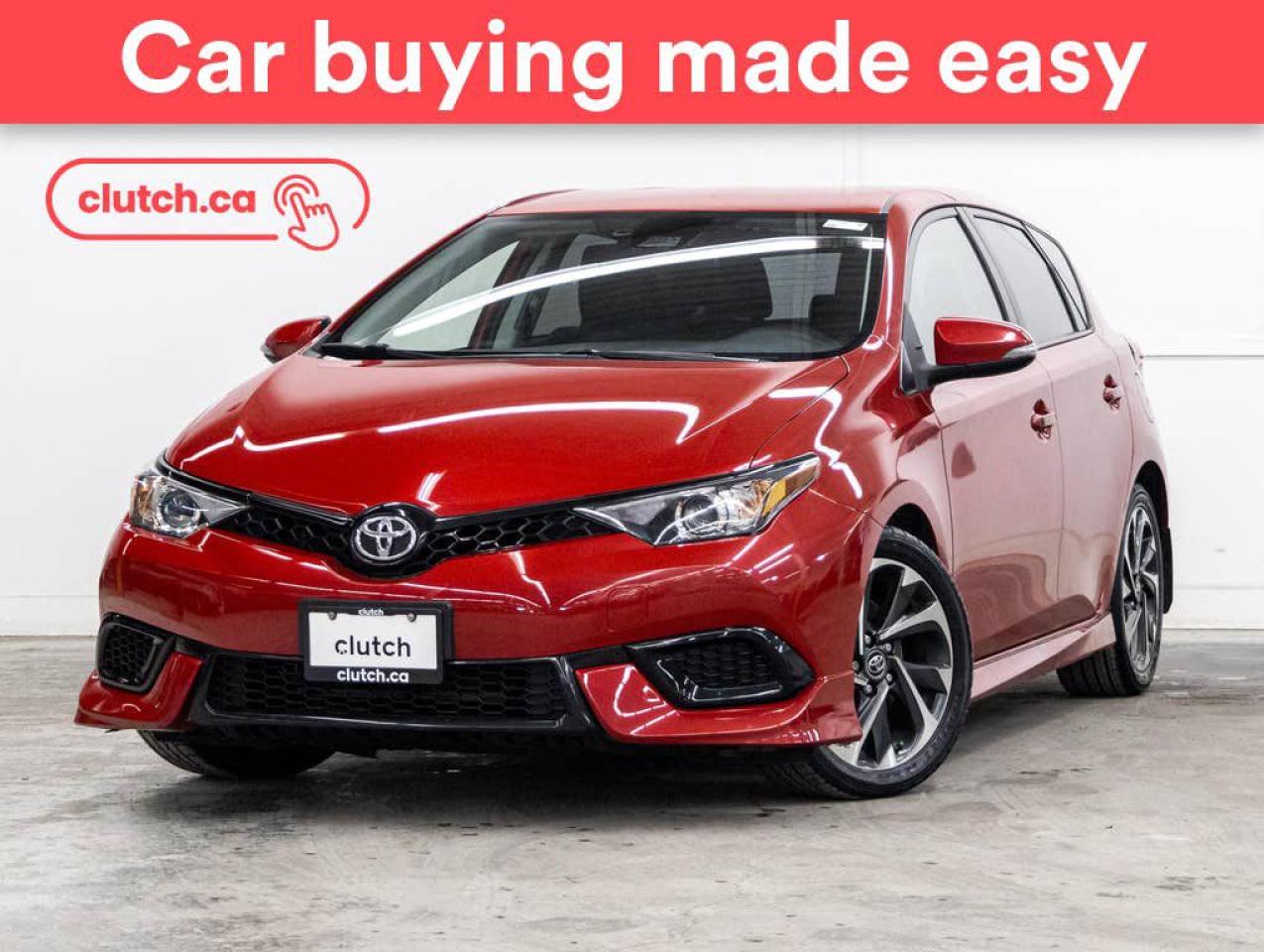 Used 2018 Toyota Corolla iM Base w/ Heated Front Seats, Rearview Cam, Bluetooth for sale in Toronto, ON